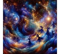 Fantasy Universe Ballet 200 Piece Jigsaw Puzzles for Adults and Kids, Impossible Puzzle, Jigsaws 200 pieces for adults Gifts, Difficult jigsaw puzzles for The Whole Family