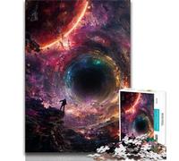Fantasy Universe Landscape 1000 Pieces Jigsaw Puzzle For Adults Teens,Challenging Game Toys Every Piece Is Unique - Challenging Family Fun Game 38x26cm