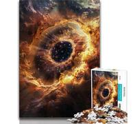 Fantasy Universe Landscape Jigsaw Puzzles for Adults Teenagers Jigsaws Puzzle,Staycation Kill Time with Fully Interlocking Randomly Shaped Pieces (50x75cm)