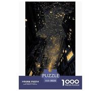Fantasy Urban Puzzle Game 38x26cm/1000pcs, Starry Sky - Stress-relief And Educational, Creative Home Decoration, Great Gift for Teenagers