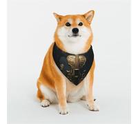 Fantasy Violin Pet Scarf Stylish Triangle Bid Scarf Bandana Pet Accessory,Washable Pet Kerchief for Girl Boy Dogs or Cats Large