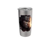Fantasy Warrior's Epic Battle Full of Magic Stainless Steel Insulated Tumbler