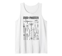 Fantasy Weapons Mini Painter Miniature Airbrush Painting Tank Top