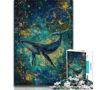 Fantasy Whale JigsawPuzzle 1000 Pieces for Teenagers,Challenging To Complete But Fun And Humorous Birthday Present,Gifts,Wall Art 38x26cm
