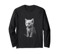 Fantasy White Smoke Kitten Long Sleeve T-Shirt