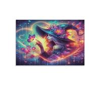Fantasy Witch Art,1000-piece puzzle,Paper children's game educational toys G,26x38cm