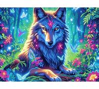 Fantasy Wolf 500-piece Jigsaw Puzzle Set Fantastic Beasts For Adults Teens 14+ Logic Skill Indoor Game Family Game Night Summer Durable Material 500 PCS