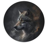 Fantasy Wolf JigsawPuzzle 1000 Pieces for Adults Cardboard Puzzles Family Interactive Game, Craft Gift with Colorful Artwork 67.5x67.5cm