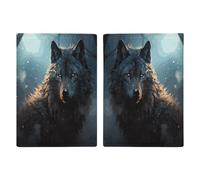 Fantasy Wolf Passport Holder Passport Wallet PU Leather Passports Protective Cover Slim Travel Accessories