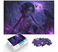 Fantasy Woman with Butterflies and Magic Jigsaw Puzzle, 1000 Piece