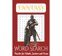 Fantasy Word Search Puzzle Book: Word Searches withe easy to read print about Fantasy, Magic, Dungeons, Monsters and More | 6x9 inches, 110 pages | ... Gift for Vacations, Holidays and Free Time