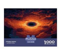 Fantasy World Jigsaw Puzzles for Adults Gifts 1000 Piece Fun Challenging Home Decoration Brainteasing Unknown Black Hole Jigsaw Puzzle for Adults And Kids 52x38cm/1000pcs