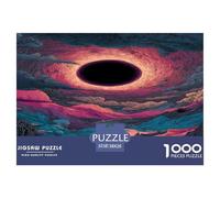 Fantasy World Jigsaw Puzzles for Adults Gifts 1000 Piece Fun Challenging Home Decoration Brainteasing Unknown Black Hole Jigsaw Puzzle for Adults And Kids 38x26cm/1000pcs