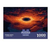 Fantasy World Jigsaw Puzzles for Adults Gifts 1000 Piece Fun Challenging Home Decors Brainteasing Unknown Black Hole Jigsaw Puzzle for Adults And Kids 70x50cm/1000pcs