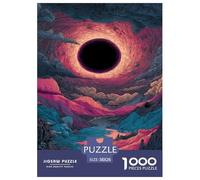 Fantasy World Jigsaw Puzzles for Adults Gifts 1000 Pieces Challenging Games Home Decoration Brainteasing Unknown Black Hole Jigsaw Puzzle for Adults 38x26cm/1000pcs