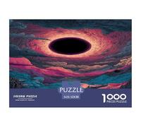 Fantasy World Jigsaw Puzzles for Adults Gifts 1000 Pieces Challenging Games Home Decors Brainteasing Unknown Black Hole Jigsaw Puzzle for Adults And Kids 52x38cm/1000pcs