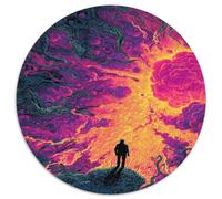 Fantasy World Jigsaw Puzzles Great Gift for Adults 1000 Piece Fun Challenging Home Decoration Solitary Wanderer Jigsaw Puzzle for Women Men Adult 1000pcs (67.5x67.5cm)