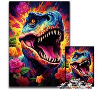 Fantasy World of Dinosaurs Jigsaws 1000 Pieces for Adults Puzzles for Adults Challenging Brain Teaser for Teenagers, Family Game Night Fun 1000 PCS(38x26cm)