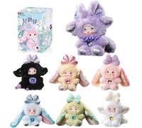 Fantasy World Series Blind Box - 3 Expressions Adorable Toys for Collectors - 8.3IN Random Surprise Doll with Unique Designs, 1PCS(1 of 7 Possible Styles)