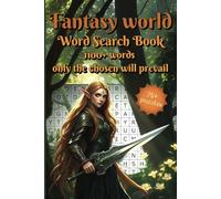 Fantasy World Word Search Puzzle Book: Word Searches from medium to extra high difficulty about Fantasy World, magic, elves, dwarves, and more | 6x9 ... for Fantasy lovers, Vacation and Free Times
