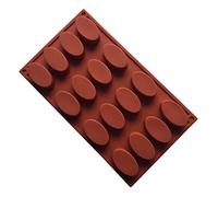FantasyDay® 1 Pack Premium 12-Cavity Silicone Baking Mould for Your Chocolate Desserts, Ice Cream Bombes, Mini Teacake, Fondant, Candy, Icing, Tray, Candy, Cookie, Gummy, Jello Shot and etc