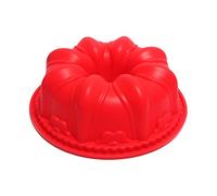 FantasyDay 9'' Lily Flower Silicone Baking Mould, Bundt Pans Birthday Tray-Wedding Festival Party Silicone Cake Mold for Muffin Candy Chocolates Gummy Butter Fondant Soap Bread Loaf Brownie Cornbread