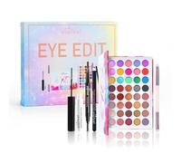 FantasyDay All-in-one Makeup Gift Sets | Full Make up Kit for Women Girls Xmas Essential Bundle Include Eyeshadow Palette Lipstick Blush Concealer Face Powder Eyeliner Lipgloss Mascara Eyebrow Pencil
