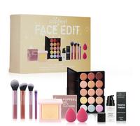FantasyDay All-in-one Makeup Gift Sets | Full Make up Kit for Women Girls Xmas Essential Bundle Include Eyeshadow Palette Lipstick Blush Concealer Face Powder Eyeliner Lipgloss Mascara Eyebrow Pencil