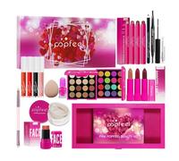 FantasyDay All-in-one Makeup Gift Sets | Makeup Kit for Women Xmas Girls Essential Cosmetic Bundle Travel Make-up Include Eyeshadow Lipstick Blush Concealer Eyeliner Lipgloss Mascara Eyebrow Pencil