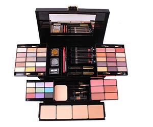 FantasyDay All-in-one Makeup Gift Sets | Xmas Makeup Kit for Women Girls Essential Cosmetic Bundle Travel Make-up Include Eyeshadow Lipstick Blush Concealer Eyeliner Lipgloss Mascara Eyebrow Pencil