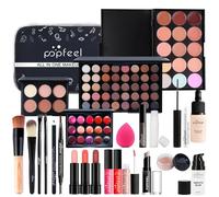 FantasyDay All In One Makeup Kit, Xmas Full Makeup Gift Set for Women Girls | Complete makeup collection with eyeshadow palette lipgloss mascara concealer, cosmetic essentials for daily, special occasion