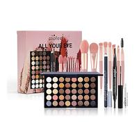 FantasyDay All-in-one Makeup Set Gift Surprise | Full Kit for Women Multipurpose Essential Starter Bundle Include Eyeshadow Palette Lipstick Blush Concealer Face Powder Eyeliner Mascara Brush