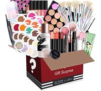 FantasyDay All-in-one Makeup Set Gift Surprise | Full Makeup Kit for Women Multipurpose Essential Starter Bundle Include Eyeshadow Palette Lipstick Blush Concealer Face Powder Eyeliner Mascara Brush