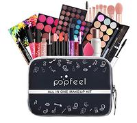 FantasyDay All-in-one Makeup Set Gift Surprise | Full Makeup Kit for Women Multipurpose Essential Starter Bundle Include Eyeshadow Palette Lipstick Blush Concealer Face Powder Eyeliner Mascara Brush