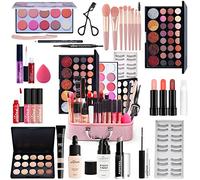 FantasyDay Beauty Advent Calendar 2025 Women, All-in-one Makeup Gift Set for Girls Must-Have Cosmetic Surprises Include Eyeshadow Palette Lipstick Blush Concealer Face Powder Eyeliner Mascara Brush