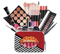 FantasyDay Beauty Advent Calendar 2025 Women, All-in-one Makeup Gift Set for Girls Must-Have Cosmetic Surprises Include Eyeshadow Palette Lipstick Blush Concealer Face Powder Eyeliner Mascara Brush