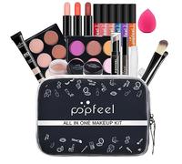 FantasyDay All-in-one Makeup Set Gift Surprise | Full Makeup Kit for Women Cosmetic Essential Starter Bundle Include Eyeshadow Palette Lipstick Blush Foundation Concealer Face Powder Lipgloss Brush
