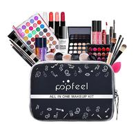 FantasyDay Beauty Advent Calendar 2025 Women, All-in-one Makeup Gift Set for Girls Must-Have Cosmetic Surprises Include Eyeshadow Palette Lipstick Blush Concealer Face Powder Eyeliner Mascara Brush