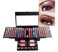 FantasyDay Beauty Advent Calendar 2025 Women, All-in-one Makeup Gift Set for Girls Must-Have Cosmetic Surprises Include Eyeshadow Palette Lipstick Blush Concealer Face Powder Eyeliner Mascara Brush