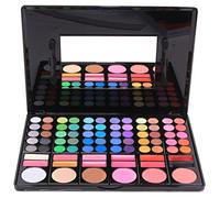 FantasyDay Pro Hightlight Eyeshadow Palette Xmas Makeup Contouring Kit with Lipgloss, Blusher, Concealer - 78 Colours Highly Pigmented Nudes Warm Natural Matte Shimmer Cosmetic Eye Shadows Pallet #3