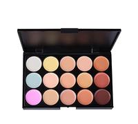 FantasyDay® Professional 15 Colours Cream Concealer Camouflage Makeup Palette Contouring Kit #1 - Ideal for Professional and Daily Use