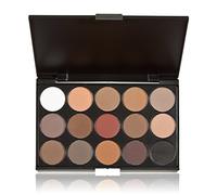 FantasyDay Professional Eyeshadow Palette Makeup Contouring Kit - 15 Colours Highly Pigmented Nudes Warm Natural Matte Shimmer Cosmetic Eye Shadows Pallet Powder Palette