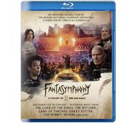 FANTASYMPHONY II-A CONCERT OF FIRE&MAGIC MUSIC FROM FANTASY MOVIES BLU-RAY NEW