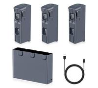 Fantasyo Avata 2 Battery 2250 mAh 3-Pack Battery & Avata 2 Two-Way Charging Hub, Compatible with DJI Avata 2, 23 Minutes Max for DJI Avata 2