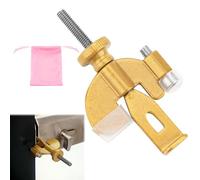 Fantasyon Upgraded Gold Portable Door Lock for Travel, Heavy Duty