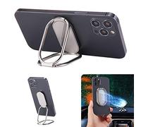 Fantasysimple Phone Ring Holder Finger Kickstand Foldable Cellphone Stand 360° Degree Rotation Metal Ring Grip Holder for Magnetic Car Mount Compatible with iPhone Samsung and All Smartphone