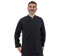 FANTAZIA FANTASY Tibetan Shirt Men Side Opening Black - Size S to XXXL Black