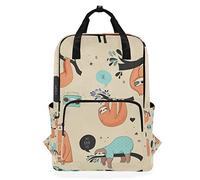 FANTAZIO Agreeable Sloth Backpack Casual Daypack