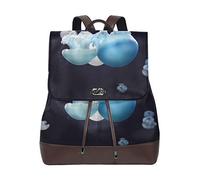 FANTAZIO Backpacks Amazing Jellyfish School bag leather Daypack