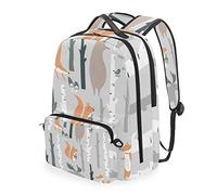 FANTAZIO Backpacks and Cross Bag Forest Animals School Bag set